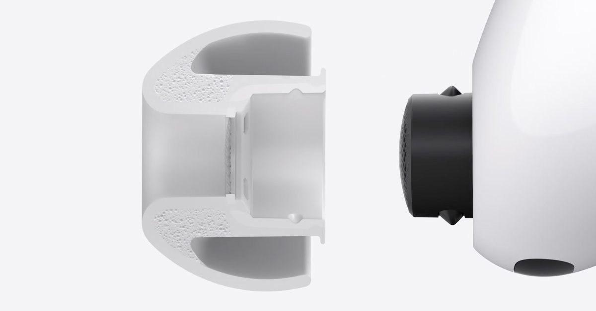 AirPods Pro 3 now feature foam-infused ear tips available in five sizes for a perfect fit!