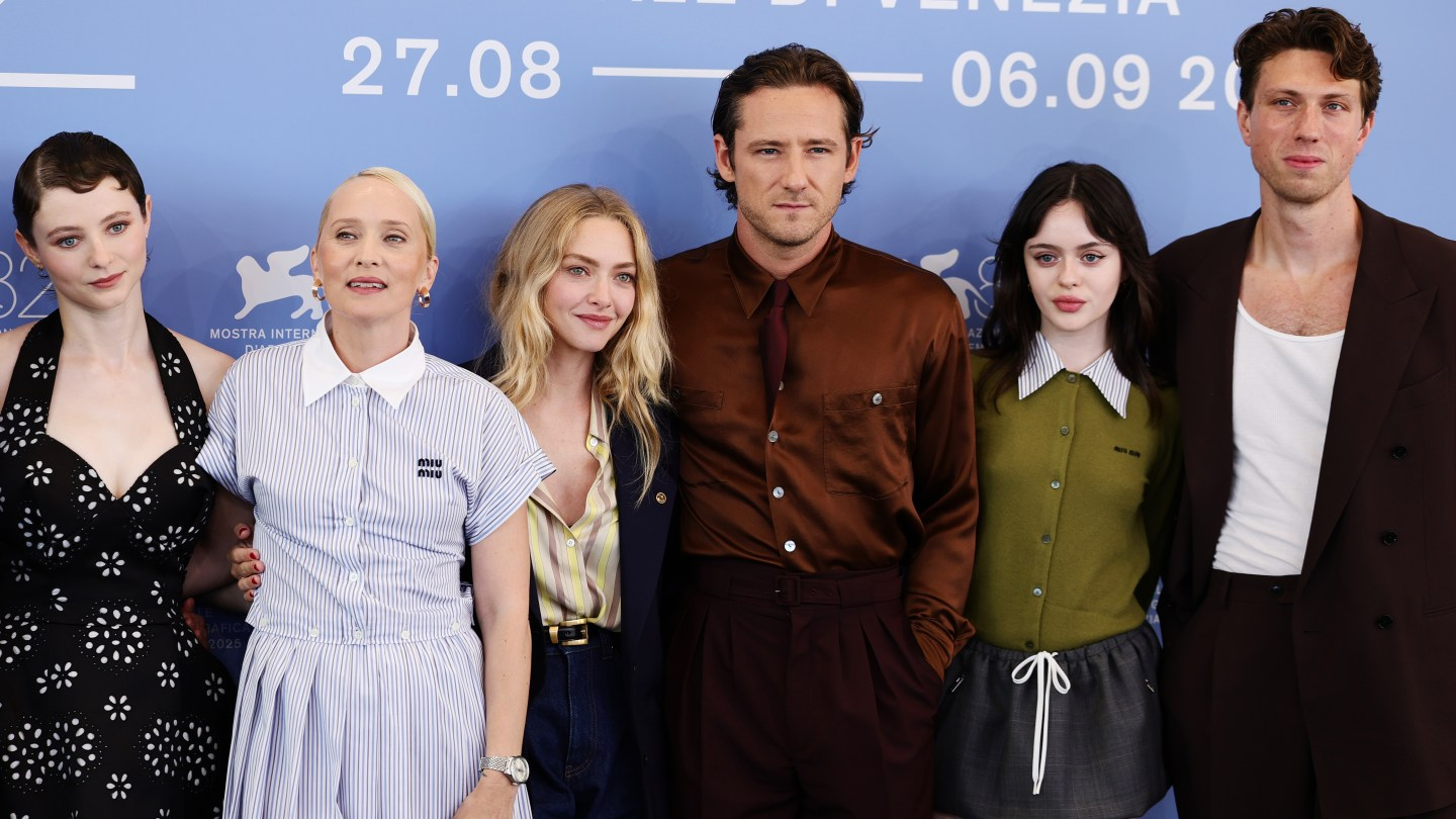 Amanda Seyfried emotional after Venice premiere of ‘Testament of Ann Lee,’ celebrates with Shaker dance