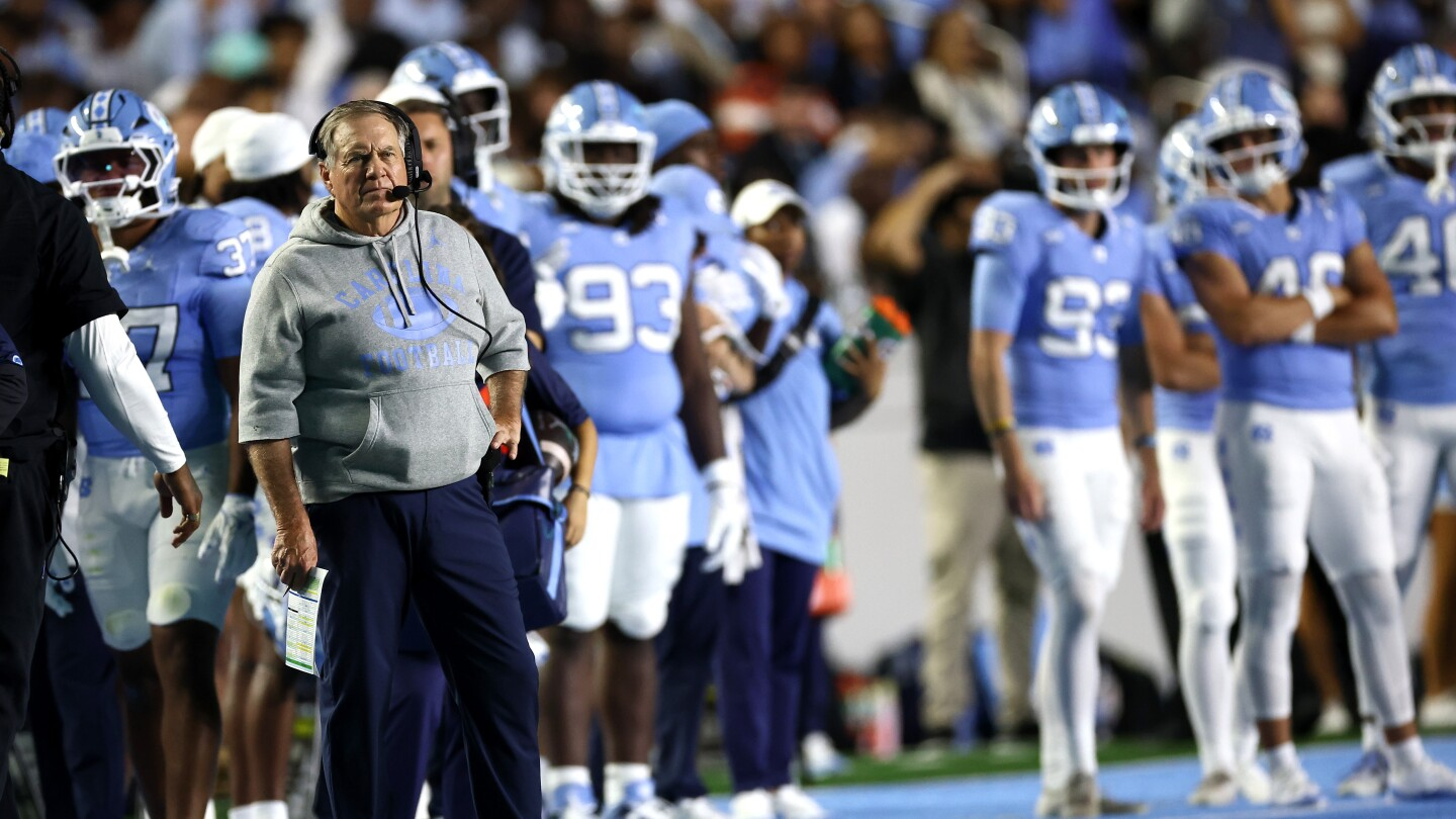 Belichick’s Tar Heels falter after strong beginning, facing tough challenges ahead