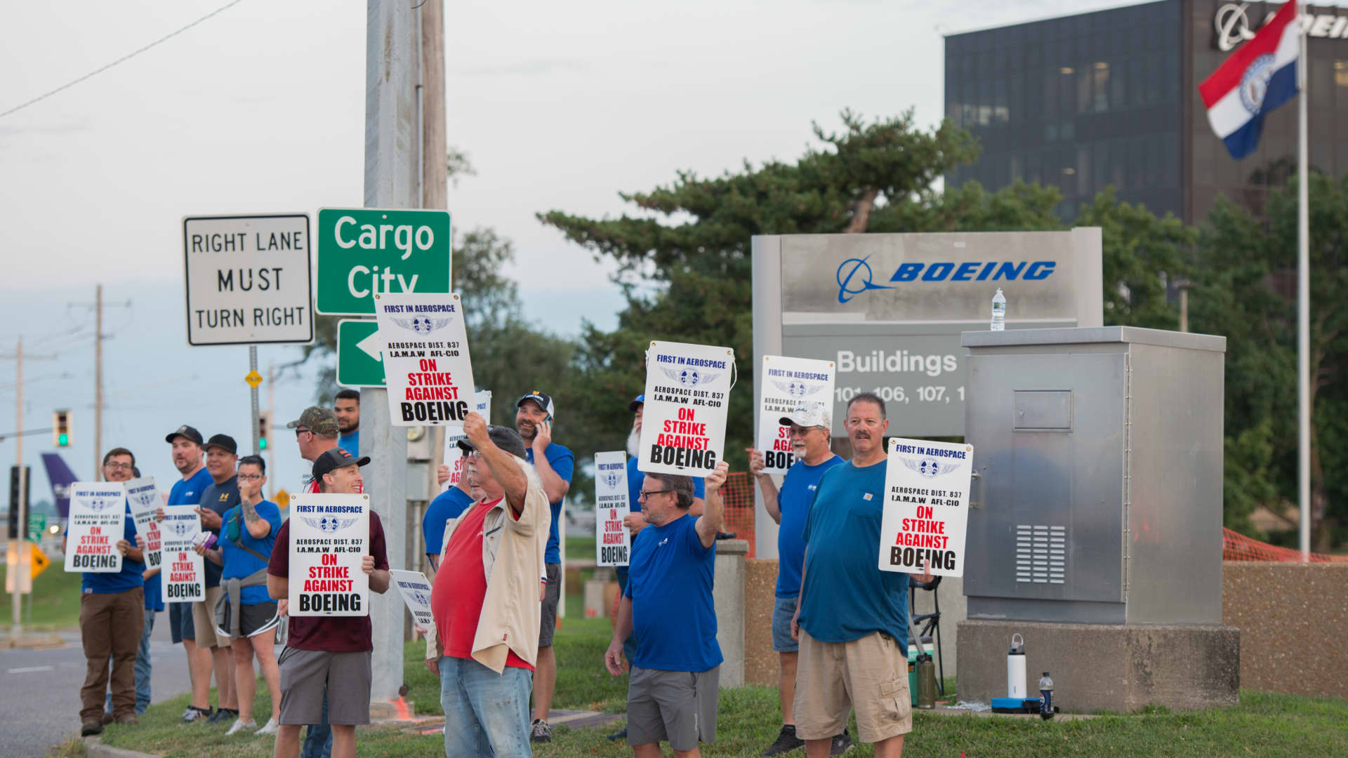 Boeing strikes a tentative deal with defense workers, ending the strike and ensuring job security