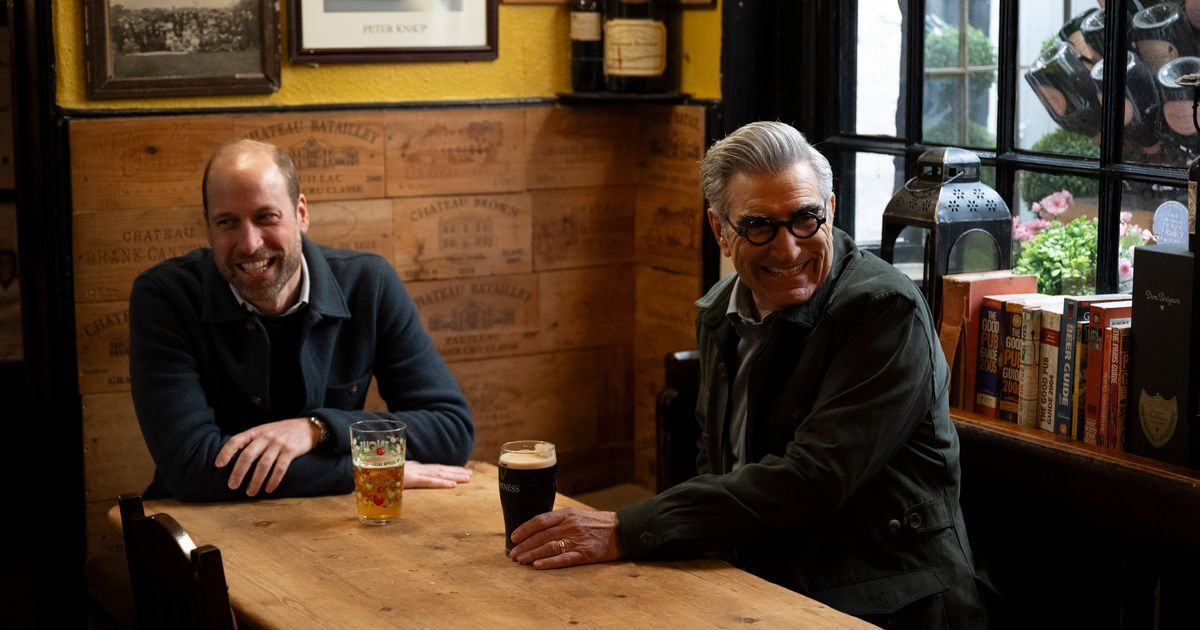 Eugene Levy praises Prince William as a relatable and down-to-earth individual