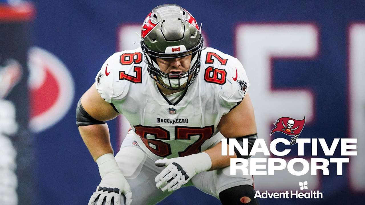 Goedeke active for Texans-Bucs showdown; check out the inactives list for both teams!