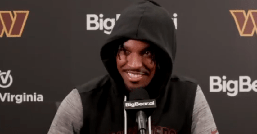 Jayden Daniels: "I feel good; it's the doctors' call on my status."