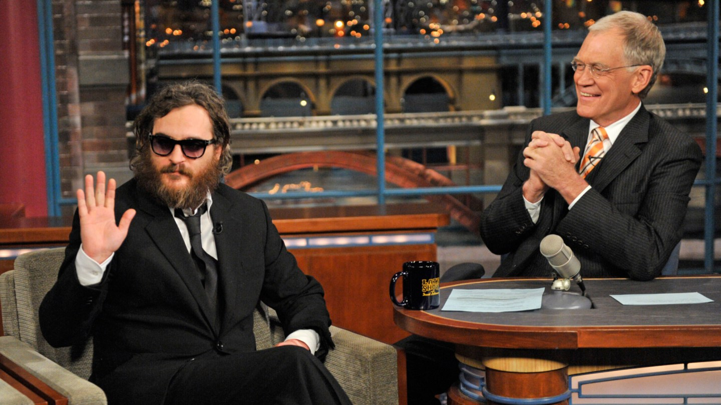 Joaquin Phoenix reveals why his 'Late Show' interview felt so awkward and unexpected