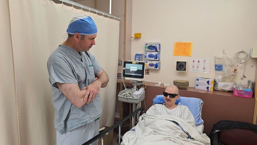 Man regains vision after 20 years thanks to rare 'tooth-in-eye' surgery