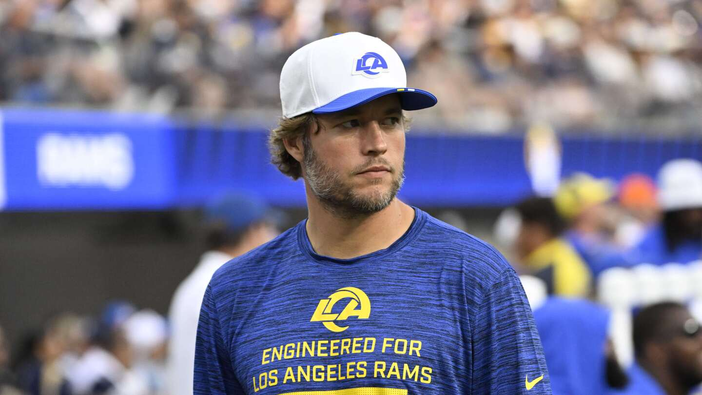 Matthew Stafford confirmed as starter for season opener against the Texans