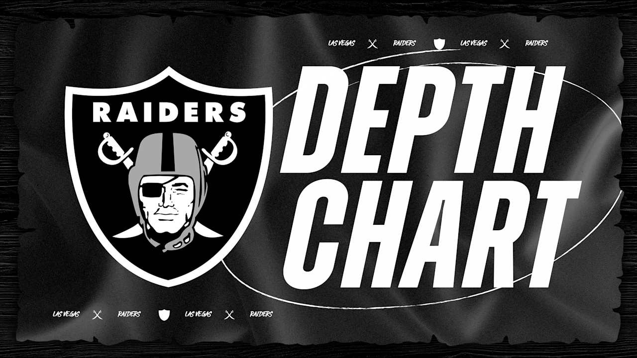 Raiders unveil unofficial depth chart for Week 2 matchup against Chargers