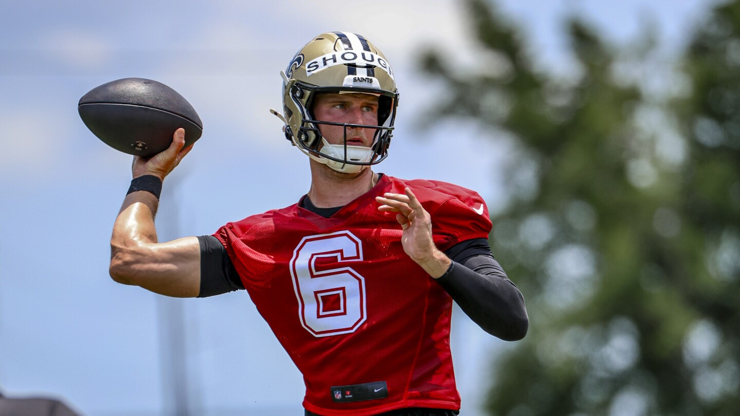 Saints secure second-round QB Tyler Shough with a fully guaranteed contract
