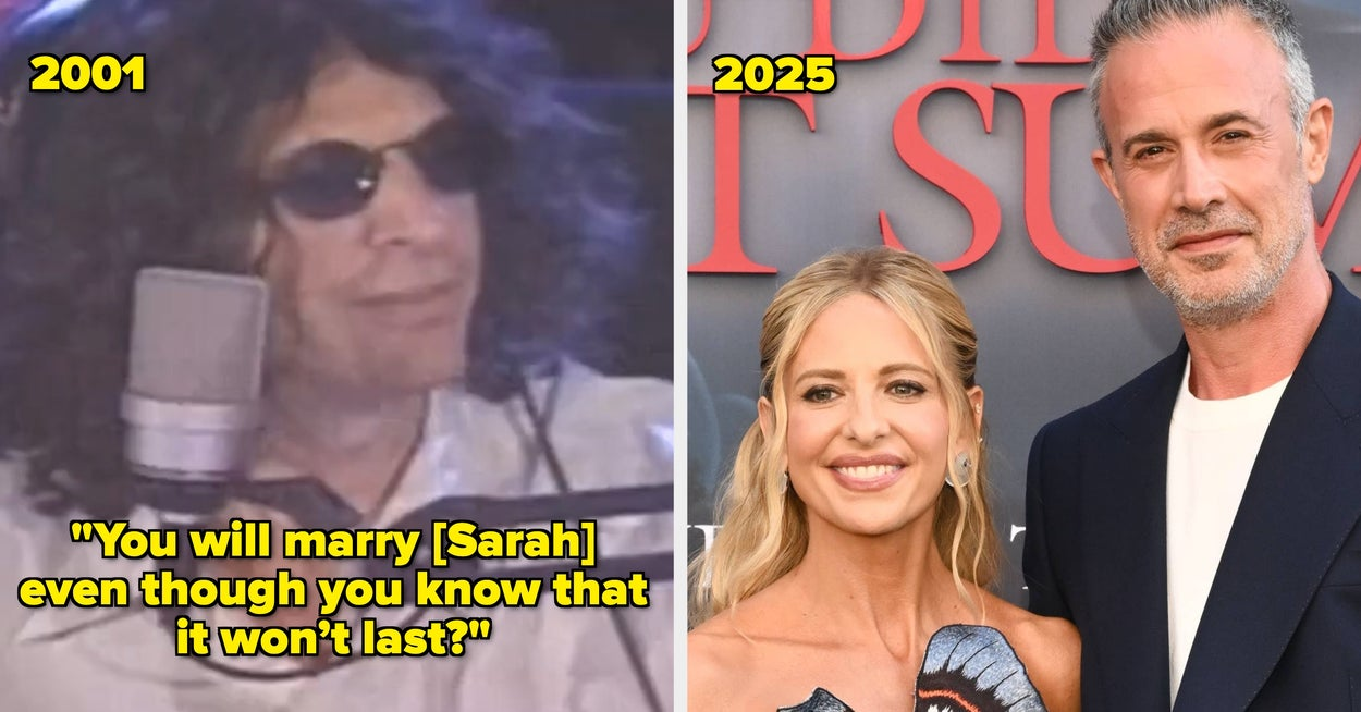 Sarah and Freddie's red carpet moments echo Howard Stern's infamous rude bet, sparking nostalgia