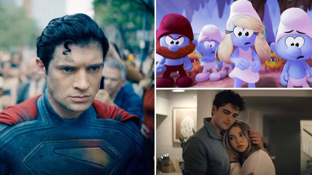 ‘Superman’ soars past ‘Smurfs’ with $60M in its second weekend—box office showdown!