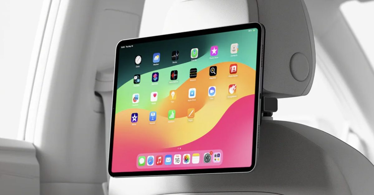 Transform your car into a mobile theater with the Kuxiu X97 charging iPad mount!