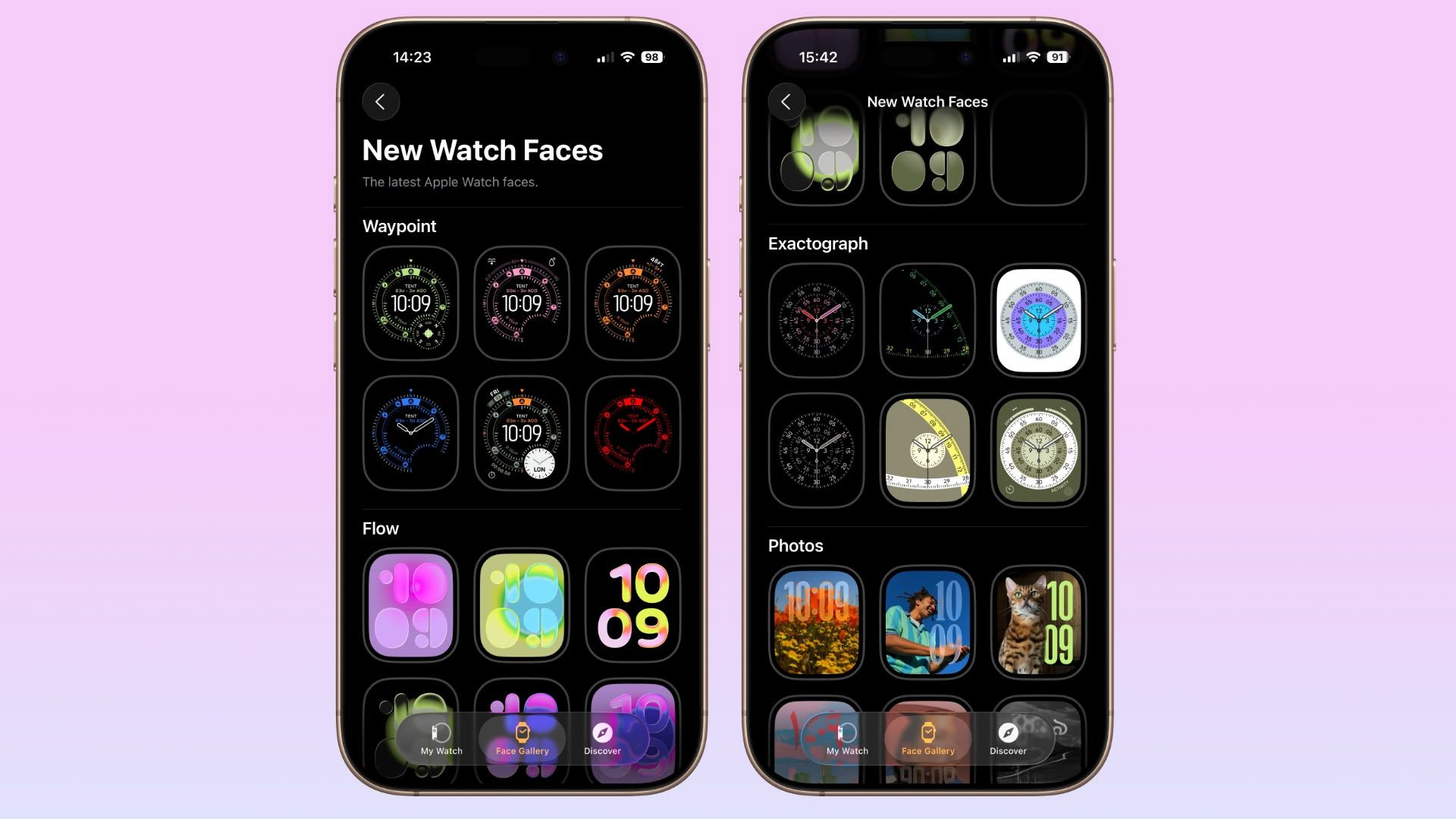 watchOS 26 introduces four fresh Apple Watch faces for a personalized experience!